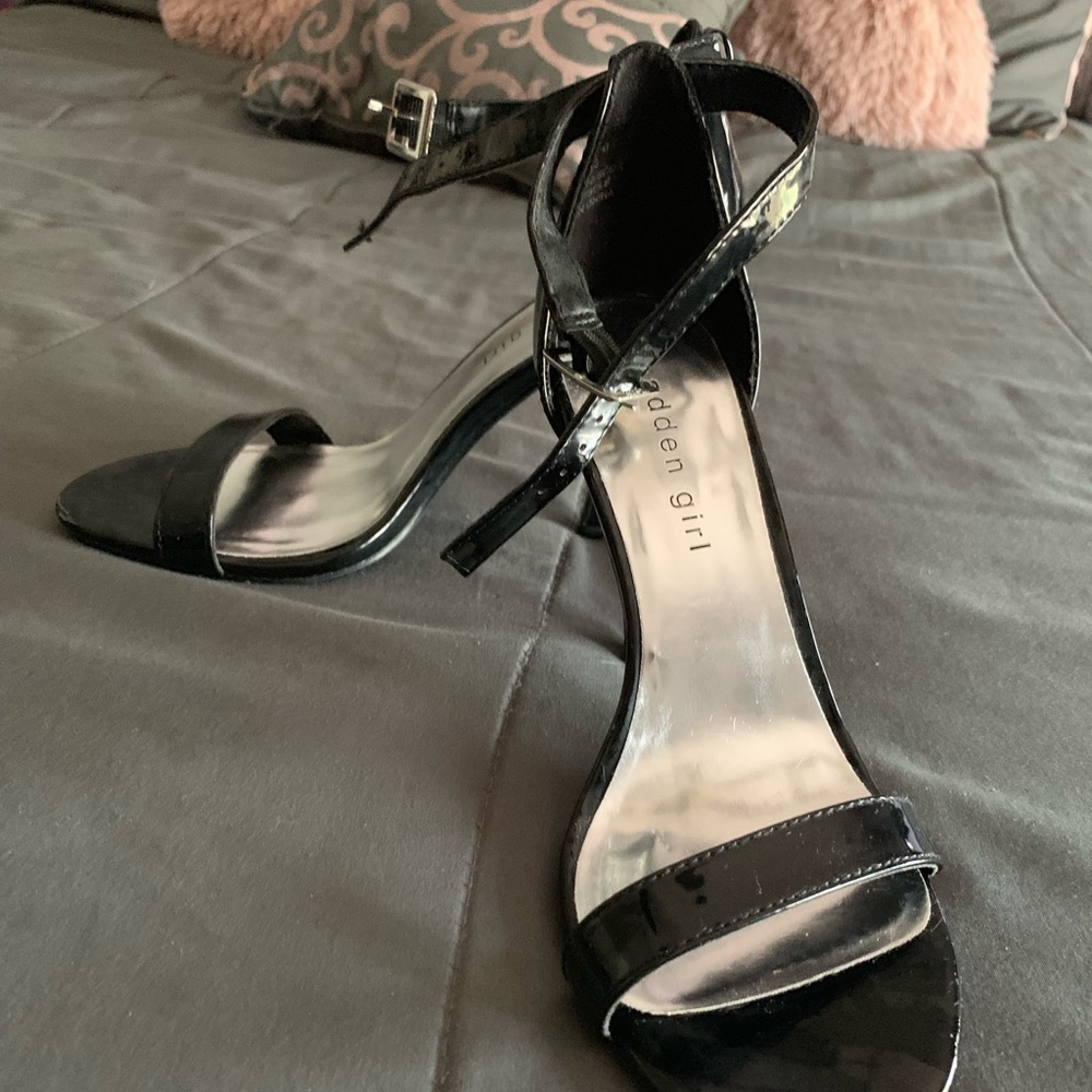 elegant black high heels